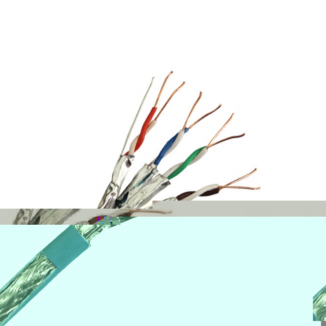 Free samples Double shielded 600mhz Twisted Pair lan cable cat 7