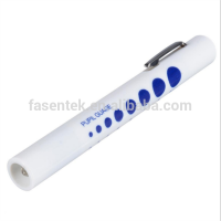 Nurses Medical Pen Torch Doctor Pupil Gauge Yellow Warm White Light